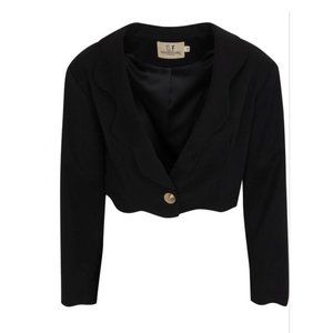 Womens Fashion Brand Company Outerwear | Ink Stain Crop Blazer Ink Stain